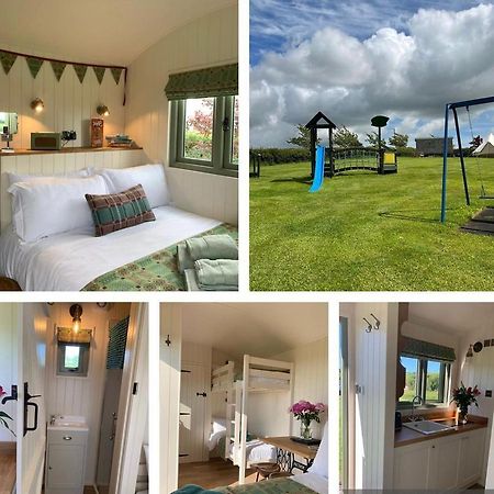 The Woolly Sheep Shepherd Huts Whitland Exterior foto
