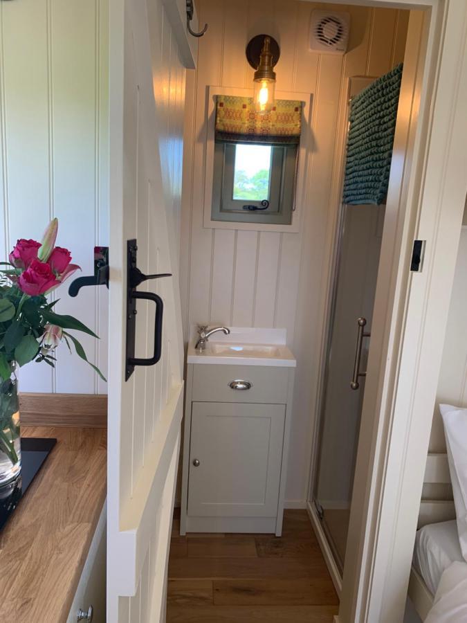 The Woolly Sheep Shepherd Huts Whitland Exterior foto